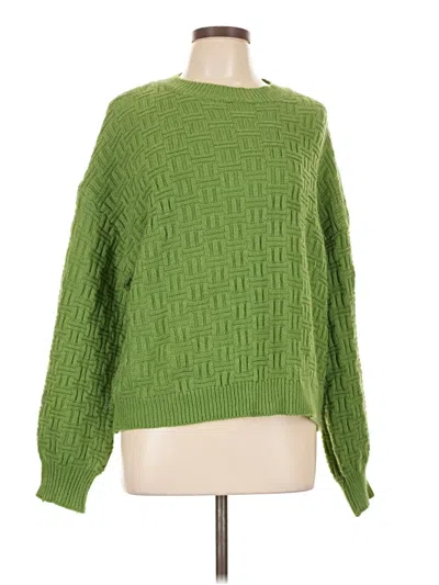 Pre-owned Unbranded Pullover Sweater In Green