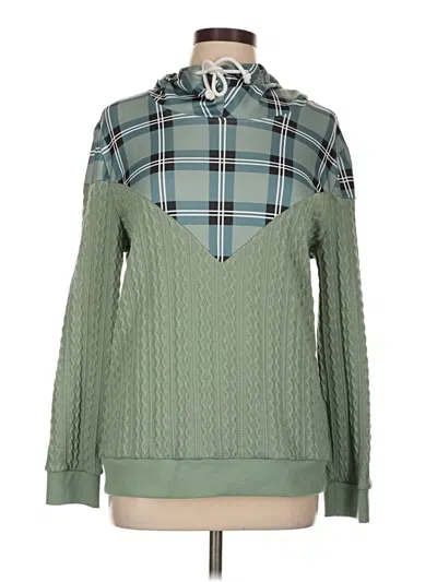 Pre-owned Unbranded Pullover Sweater In Green