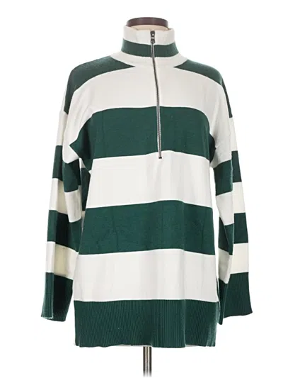 Pre-owned Unbranded Pullover Sweater In Green