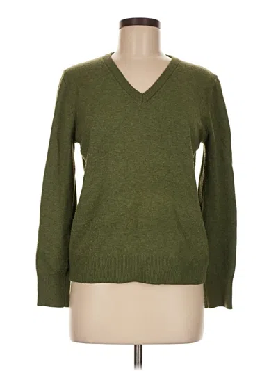 Pre-owned Unbranded Pullover Sweater In Green