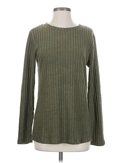 Pre-owned Unbranded Pullover Sweater In Green