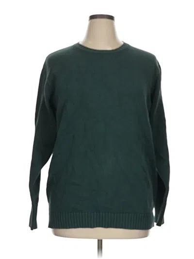 Pre-owned Unbranded Pullover Sweater In Green