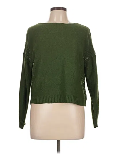 Pre-owned Unbranded Pullover Sweater In Green