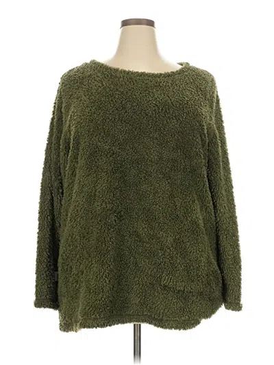 Pre-owned Unbranded Pullover Sweater In Green
