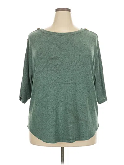 Pre-owned Unbranded Pullover Sweater In Green