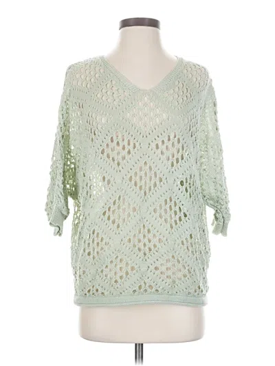 Pre-owned Unbranded Pullover Sweater In Green