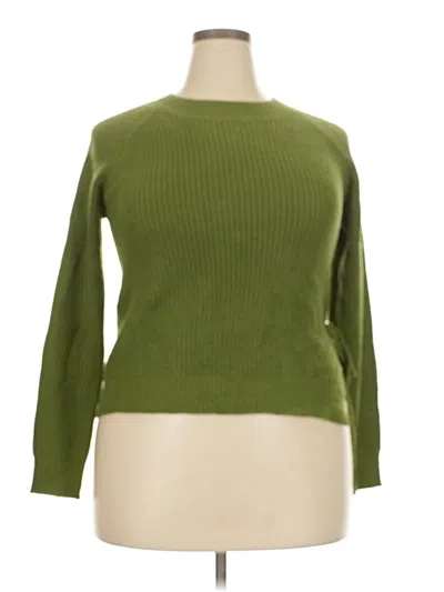 Pre-owned Unbranded Pullover Sweater In Green