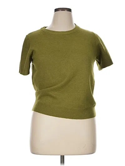Pre-owned Unbranded Pullover Sweater In Green