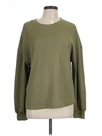 Pre-owned Unbranded Pullover Sweater In Green