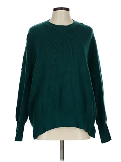Pre-owned Unbranded Pullover Sweater In Green