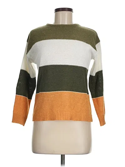Pre-owned Unbranded Pullover Sweater In Green