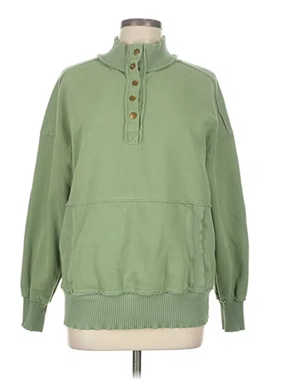 Pre-owned Unbranded Pullover Sweater In Green