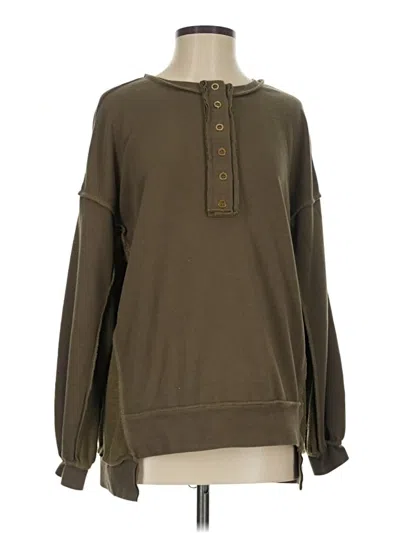 Pre-owned Unbranded Pullover Sweater In Green