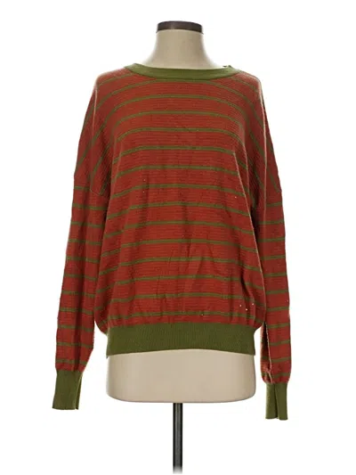Pre-owned Unbranded Pullover Sweater In Green