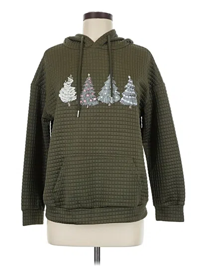 Pre-owned Unbranded Pullover Sweater In Green