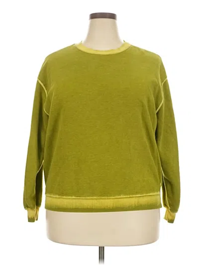 Pre-owned Unbranded Pullover Sweater In Green