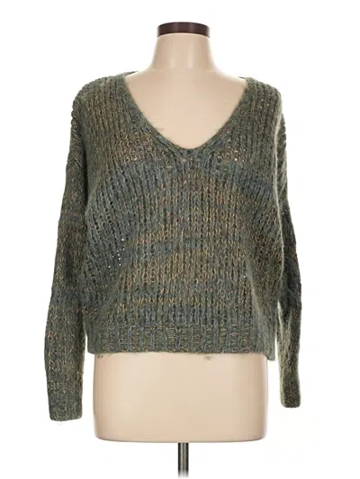 Pre-owned Unbranded Pullover Sweater In Green