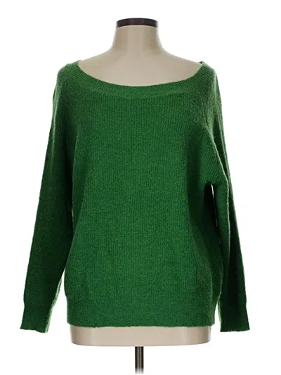 Pre-owned Unbranded Pullover Sweater In Green