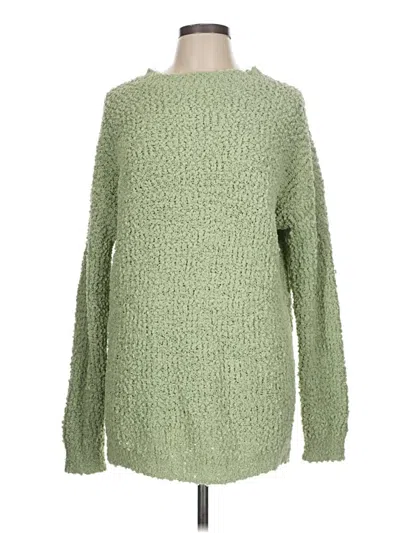 Pre-owned Unbranded Pullover Sweater In Green