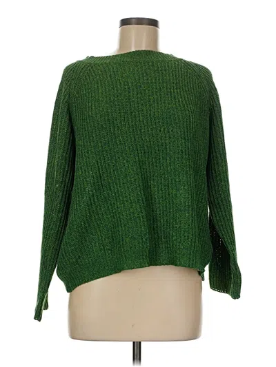 Pre-owned Unbranded Pullover Sweater In Green