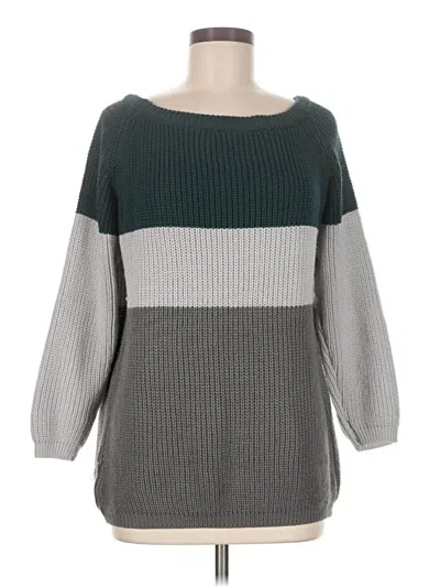 Pre-owned Unbranded Pullover Sweater In Green