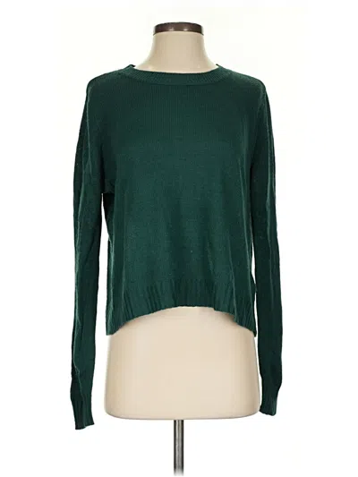 Pre-owned Unbranded Pullover Sweater In Green