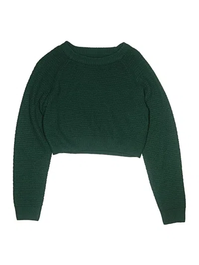 Pre-owned Unbranded Kids' Pullover Sweater In Green