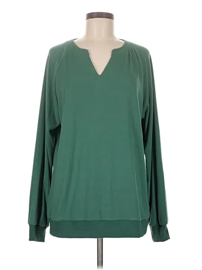Pre-owned Unbranded Pullover Sweater In Green