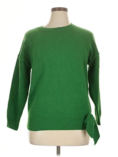 Pre-owned Unbranded Pullover Sweater In Green