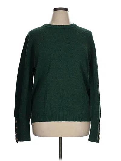 Pre-owned Unbranded Pullover Sweater In Green