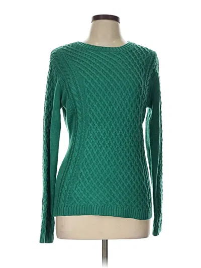 Pre-owned Unbranded Pullover Sweater In Green