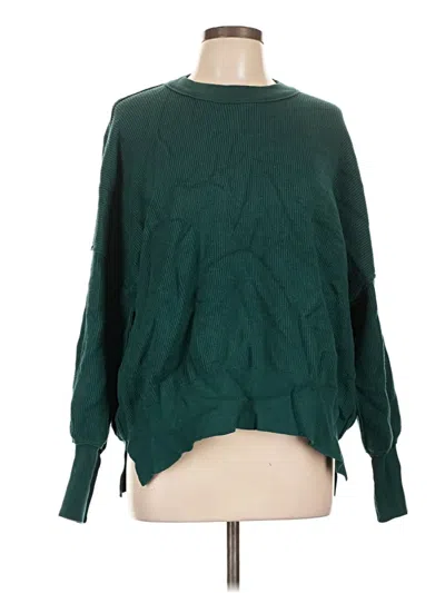 Pre-owned Unbranded Pullover Sweater In Green
