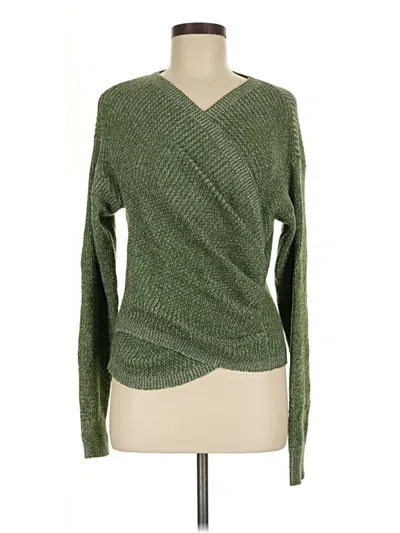 Pre-owned Unbranded Pullover Sweater In Green