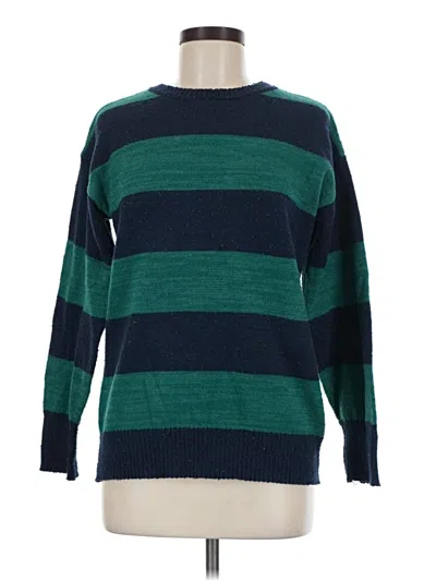 Pre-owned Unbranded Pullover Sweater In Green