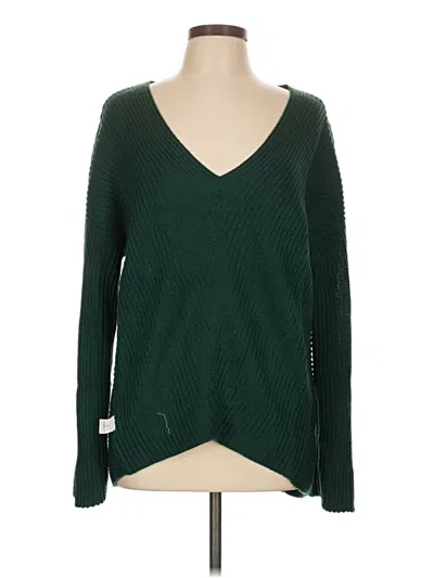 Pre-owned Unbranded Pullover Sweater In Green