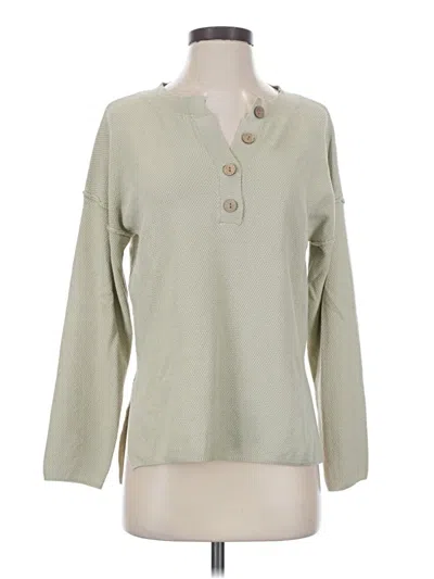 Pre-owned Unbranded Pullover Sweater In Green