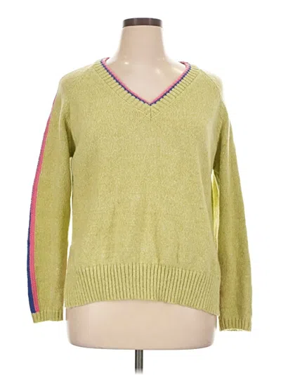 Pre-owned Unbranded Pullover Sweater In Green