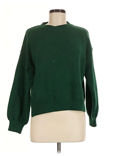 Pre-owned Unbranded Pullover Sweater In Green