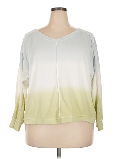 Pre-owned Unbranded Pullover Sweater In Green