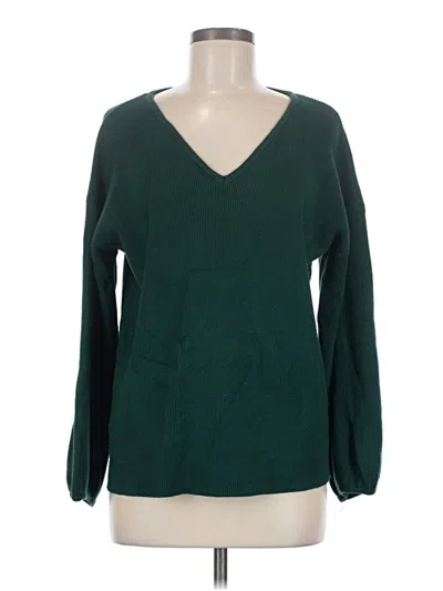 Pre-owned Unbranded Pullover Sweater In Green