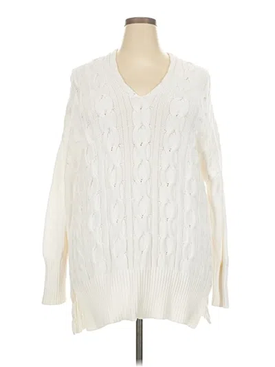 Pre-owned Unbranded Pullover Sweater In Ivory