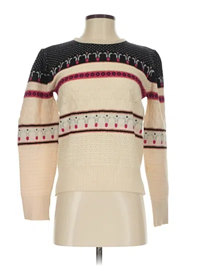 Pre-owned Unbranded Pullover Sweater In Ivory