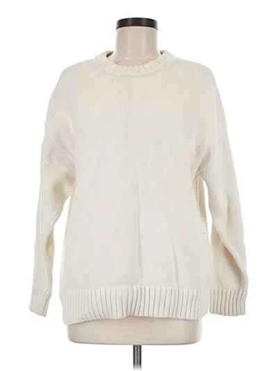 Pre-owned Unbranded Pullover Sweater In Ivory