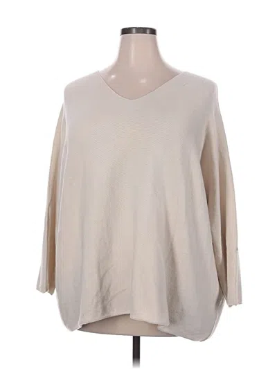 Pre-owned Unbranded Pullover Sweater In Ivory