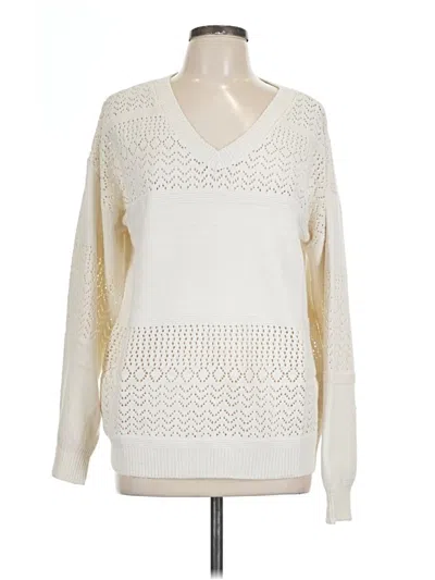 Pre-owned Unbranded Pullover Sweater In Ivory