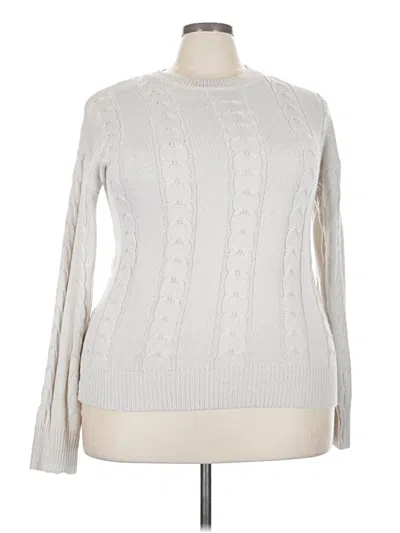 Pre-owned Unbranded Pullover Sweater In Ivory