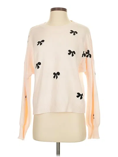 Pre-owned Unbranded Pullover Sweater In Ivory