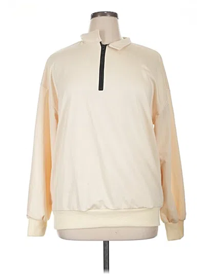 Pre-owned Unbranded Pullover Sweater In Ivory