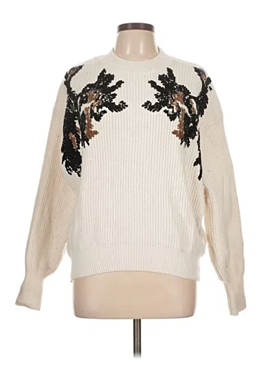 Pre-owned Unbranded Pullover Sweater In Ivory