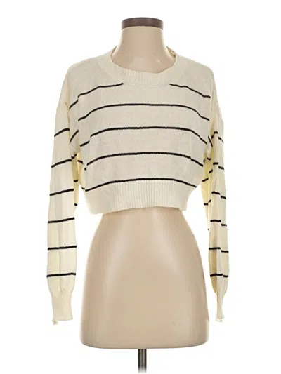 Pre-owned Unbranded Pullover Sweater In Ivory